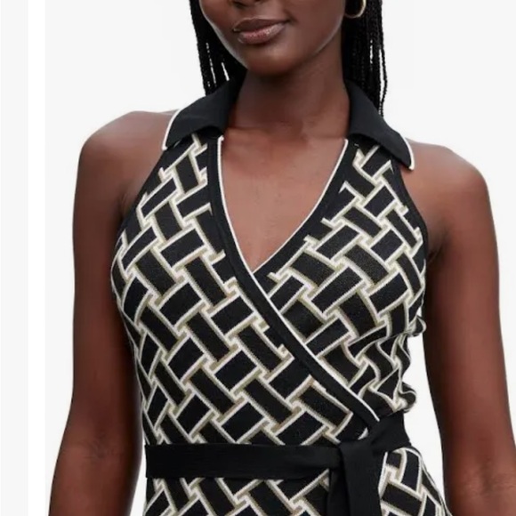 NWT DVF for target sweater sleeveless wrap dress! ๐ - Picture 4 of 6
